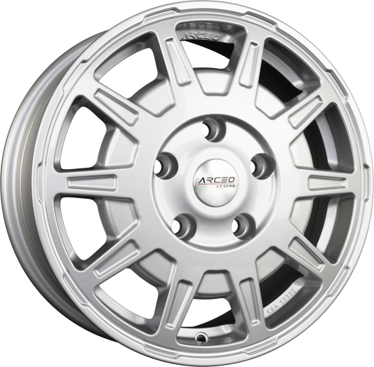 Arceo Wheels LT-01 Silver Alufelge 6.5x16 Zoll ET62 LK 6x130 ML84.1 – Bild 2