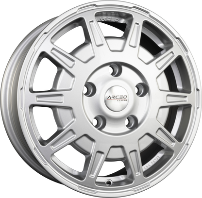 Arceo Wheels LT-01 Silver Alufelge 6.5x16 Zoll ET62 LK 6x130 ML84.1 – Bild 2