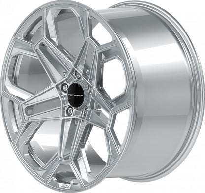 Proline Techart Daytona II arctic silver Alufelge 10x22 Zoll ET40 LK 5x130 ML71.5 – Bild 9