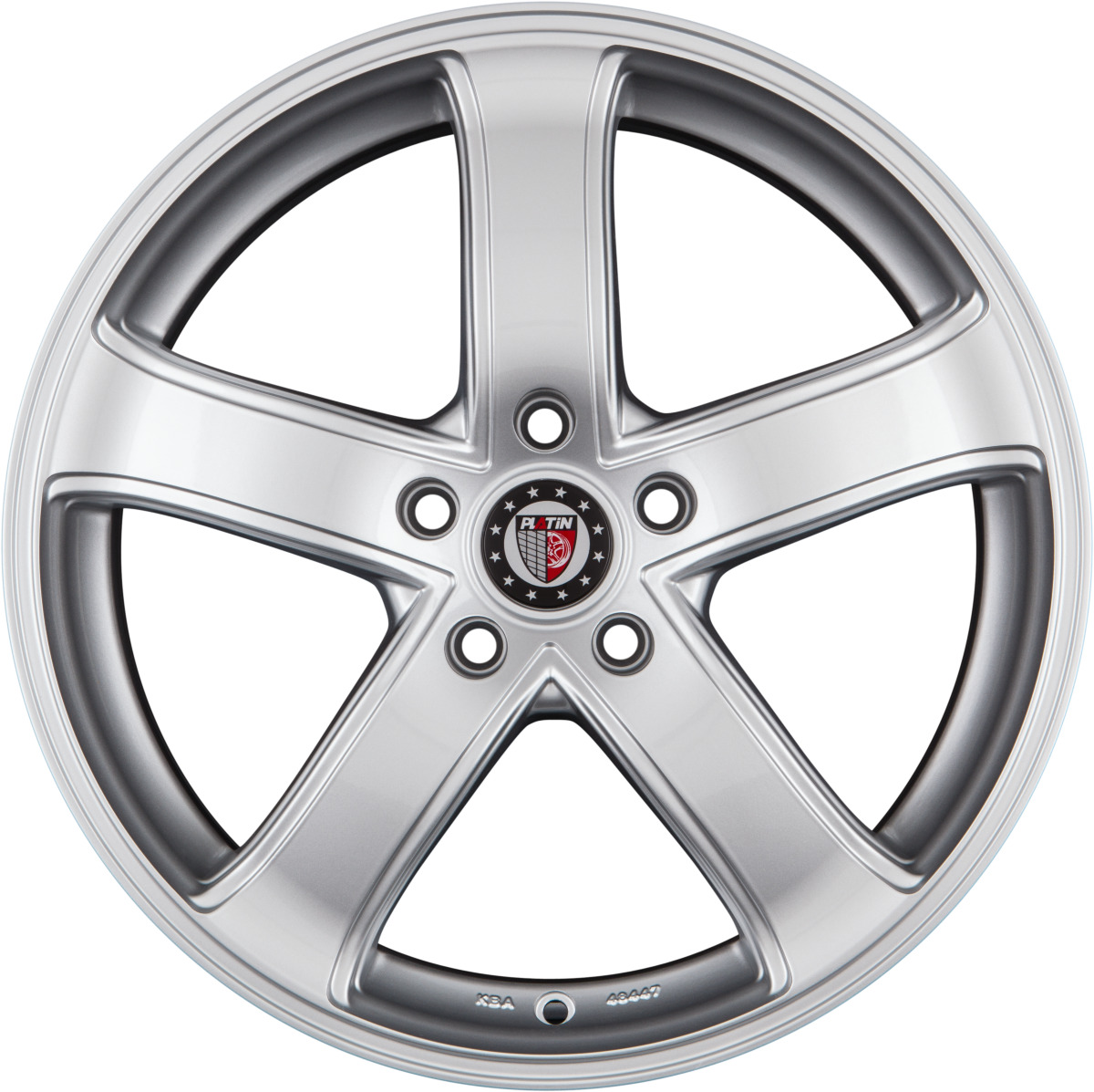 Platin P 62 Cristal Silber Alufelge 7x16 Zoll ET48 LK 5x112 ML57.1