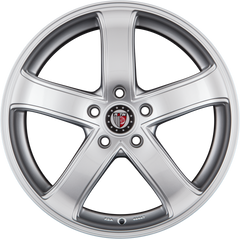 Platin P 62 Cristal Silber Alufelge 7x16 Zoll ET48 LK 5x112 ML57.1