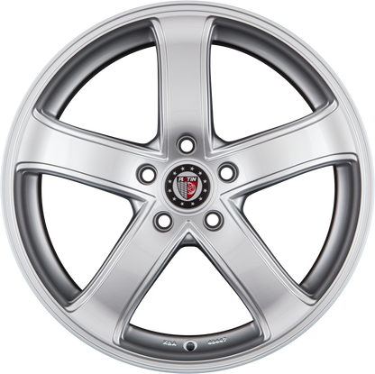 Platin P 62 Cristal Silber Alufelge 7x16 Zoll ET48 LK 5x112 ML57.1
