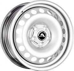 Alcar 4055 silber (inkl. Nabenkappe) Stahlfelge 5.5x15 Zoll ET40 LK 5x100 ML57.1