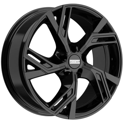 Fondmetal Atena glossy black machined Alufelge 9x21 Zoll ET47 LK 5x130 ML71.6 – Bild 2