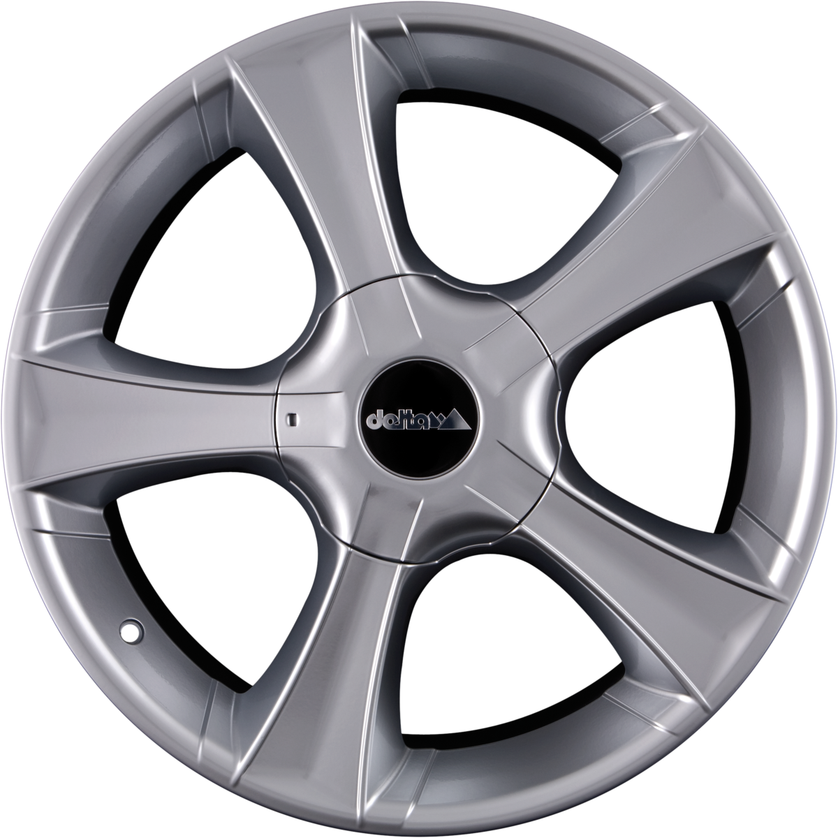 DELTA 4x4 Sins Shiny Silver Alufelge 9x20 Zoll ET30 LK 6x135 ML87.1