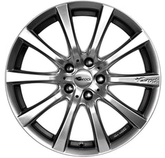 Brock / RC B21 Chromsilber (CSS) Alufelge 9x20 Zoll ET36 LK 5x114.3 ML72.6