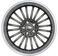 Brock / RC B24-GP Chromsilber Horn Poliert (CSSHP) Alufelge 10.5x20 Zoll ET35 LK 5x112 ML66.6