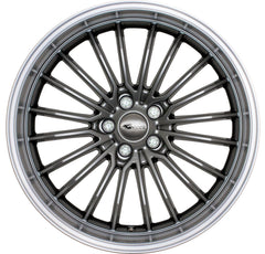 Brock / RC B24-GP Chromsilber Horn Poliert (CSSHP) Alufelge 10.5x20 Zoll ET35 LK 5x112 ML66.6