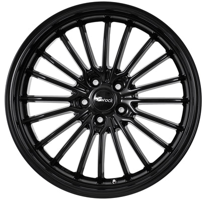 Brock / RC B24-GP Schwarz Glanz (SG) Alufelge 10.5x20 Zoll ET45 LK 5x130 ML71.6