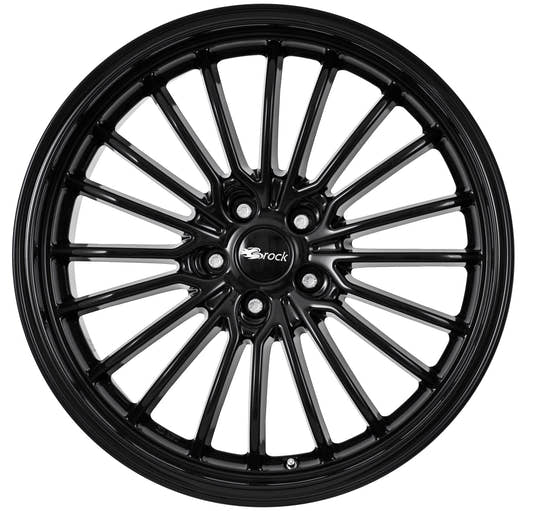 Brock / RC B24-GP Schwarz Glanz (SG) Alufelge 9x20 Zoll ET40 LK 5x108 ML72.6