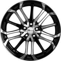 Brock / RC B26 Schwarz Glanz Voll Poliert (SGVP) Alufelge 7.5x17 Zoll ET35 LK 5x120 ML72.6