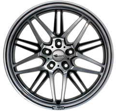 Brock / RC B28 Schwarz Glanz Voll Poliert (SGVP) Alufelge 8.5x19 Zoll ET45 LK 5x114.3 ML72.6