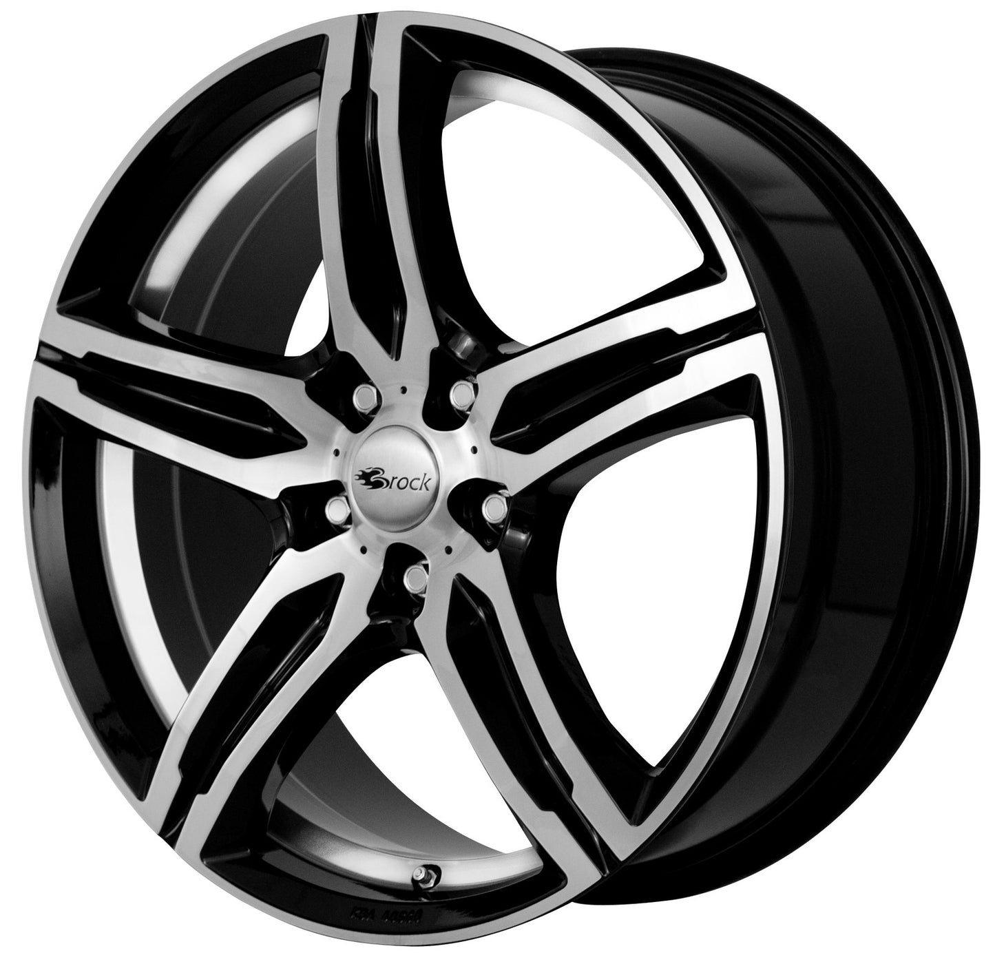 Brock / RC B29 Schwarz Glanz Voll Poliert (SGVP) Alufelge 7.5x17 Zoll ET45 LK 5x108 ML72.6 – Bild 2