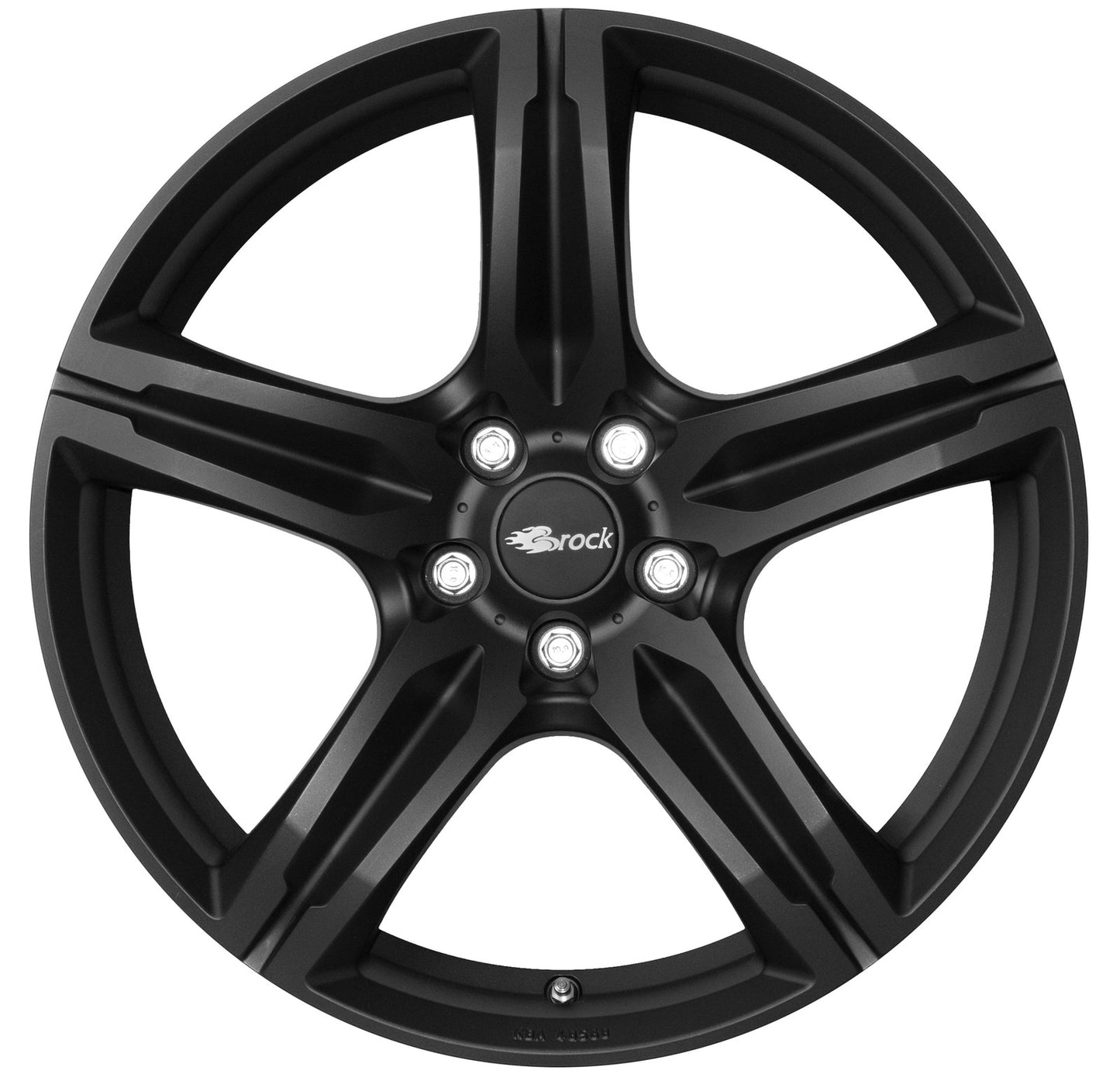 Brock / RC B29 Schwarz Klar Matt (SKM) Alufelge 8x19 Zoll ET35 LK 5x114.3 ML72.6
