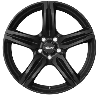 Brock / RC B29 Schwarz Klar Matt (SKM) Alufelge 7.5x17 Zoll ET38 LK 5x100 ML63.4
