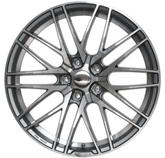 Brock / RC B30 Himalaya Grey Voll Poliert (HGVP) Alufelge 7.5x17 Zoll ET45 LK 5x108 ML72.6