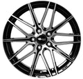 Brock / RC B34 Schwarz Glanz Voll Poliert (SGVP) Alufelge 7.5x17 Zoll ET35 LK 5x114.3 ML72.6
