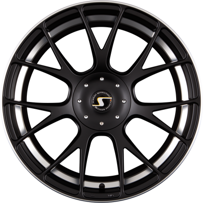 Schmidt REVOLUTION Gambit Satin Black Alufelge 9x21 Zoll ET25 LK 5x120 ML72.5 – Bild 2
