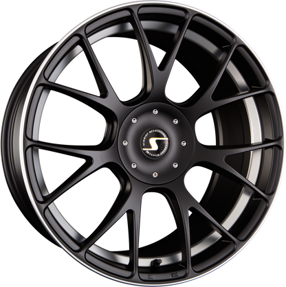 Schmidt REVOLUTION Gambit Satin Black Alufelge 9x21 Zoll ET25 LK 5x120 ML72.5 – Bild 3