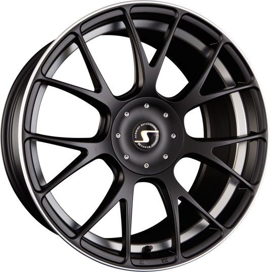 Schmidt REVOLUTION Gambit Satin Black Alufelge 9x21 Zoll ET25 LK 5x120 ML72.5 – Bild 2