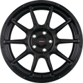 Team Dynamics Pro Race LT Gloss Black Alufelge 7x17 Zoll ET25 LK 4x98 ML73.1