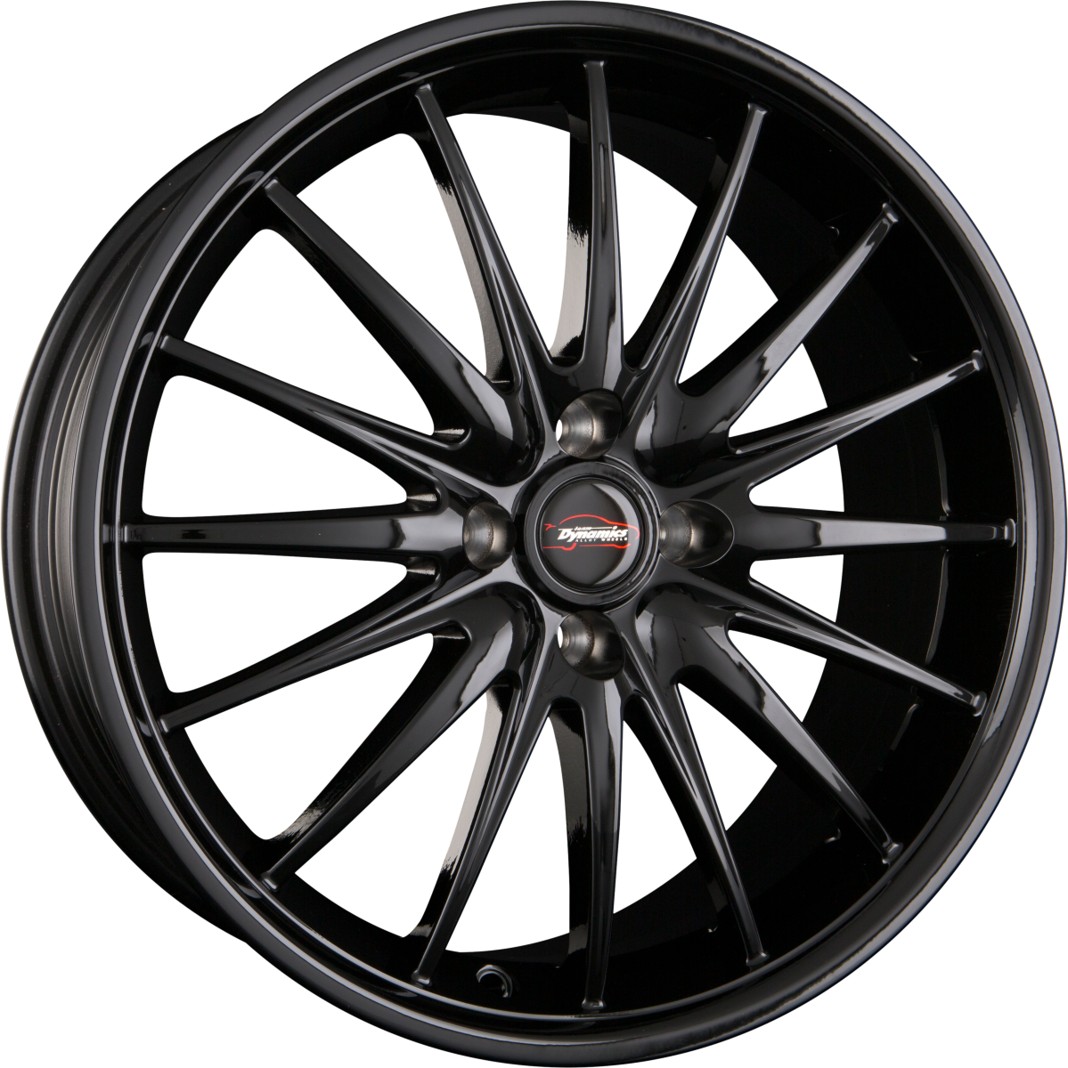 Team Dynamics Jet Gloss Black (4L) Alufelge 7x17 Zoll ET25 LK 4x98 ML58.1 – Bild 2