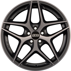 BBS CF Anthrazit Diamantgedreht Alufelge 8.5x19 Zoll ET35 LK 5x108 ML70