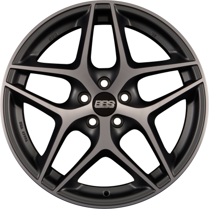 BBS CF Anthrazit Diamantgedreht Alufelge 8.5x19 Zoll ET35 LK 5x108 ML70