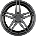 Yido Performance YP-FF1 Gloss Gun Metal Alufelge 9.5x19 Zoll ET40 LK 5x120 ML72.6