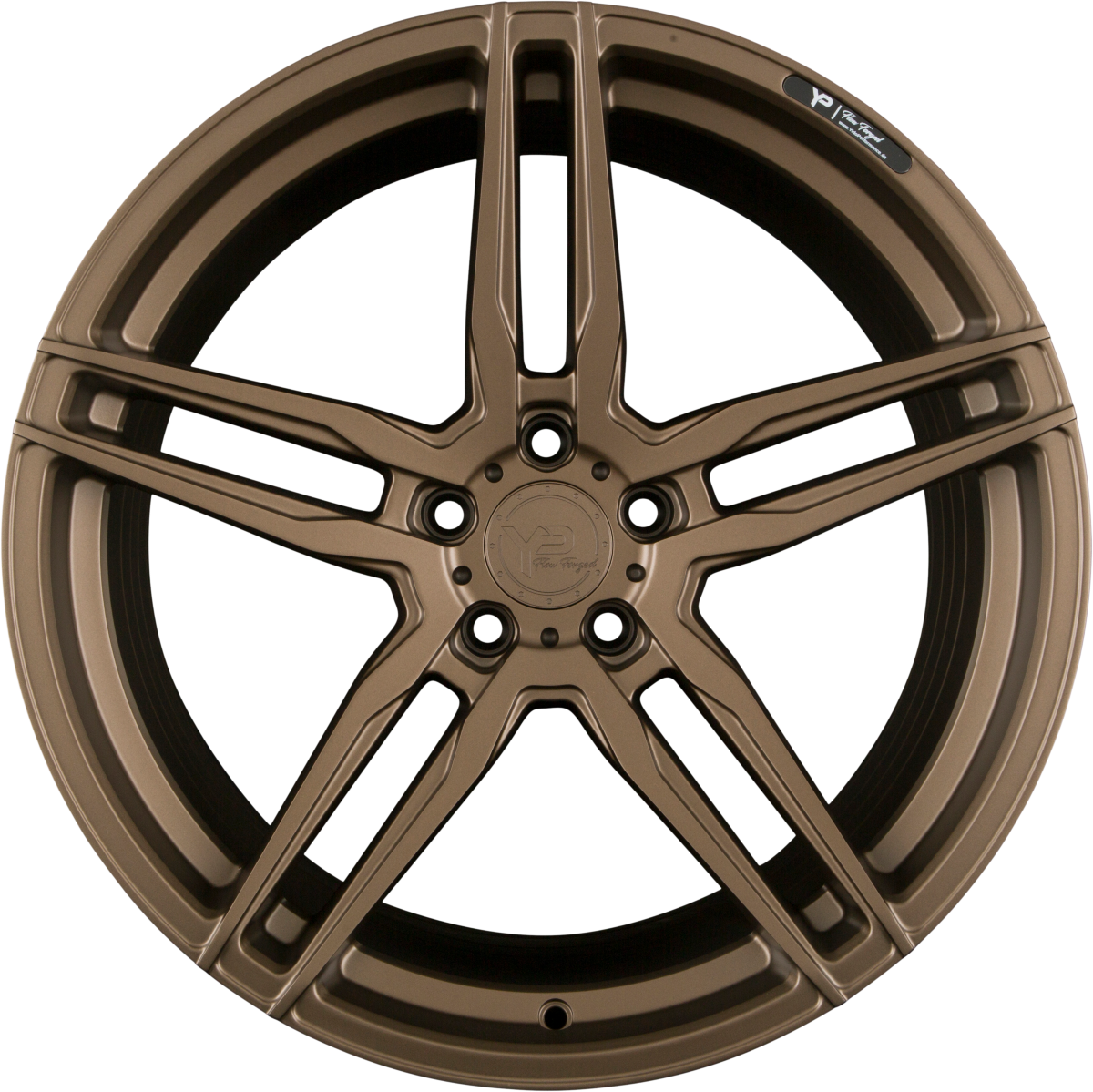 Yido Performance YP-FF1 Matt Bronze Alufelge 10x20 Zoll ET35 LK 5x120 ML72.6
