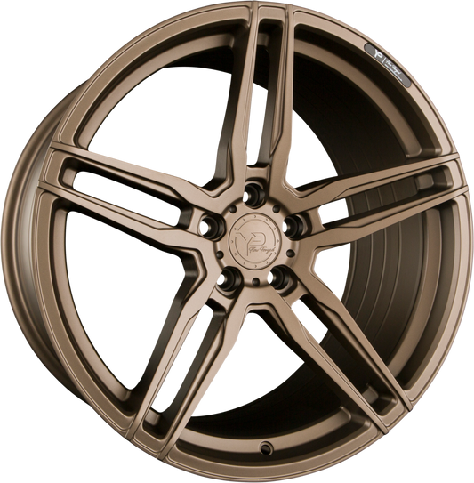 Yido Performance YP-FF1 Matt Bronze Alufelge 10x20 Zoll ET35 LK 5x120 ML72.6 – Bild 2
