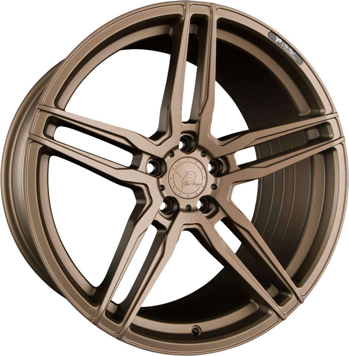 Yido Performance YP-FF1 Matt Bronze Alufelge 10x20 Zoll ET35 LK 5x120 ML72.6 – Bild 2
