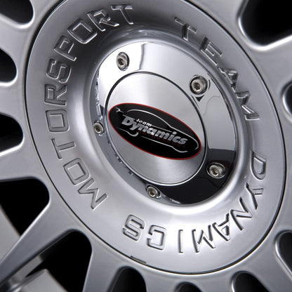 Team Dynamics Monza R High-Power-Silver Alufelge 7.5x18 Zoll ET25 LK 4x108 ML73.1 – Bild 3