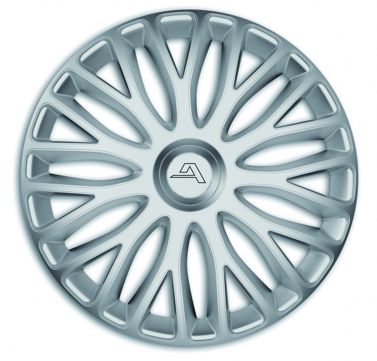Alcar 4x Radzierblenden Milano silber 16 Zoll