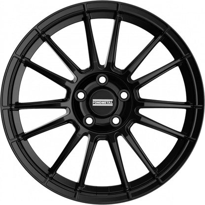 Fondmetal 9RR glossy black Alufelge 8.5x19 Zoll ET42 LK 5x112 ML75 – Bild 3