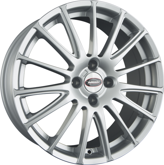 Team Dynamics Jet-GT Premium Silver Alufelge 7.5x18 Zoll ET35 LK 4x108 ML63.4 – Bild 2