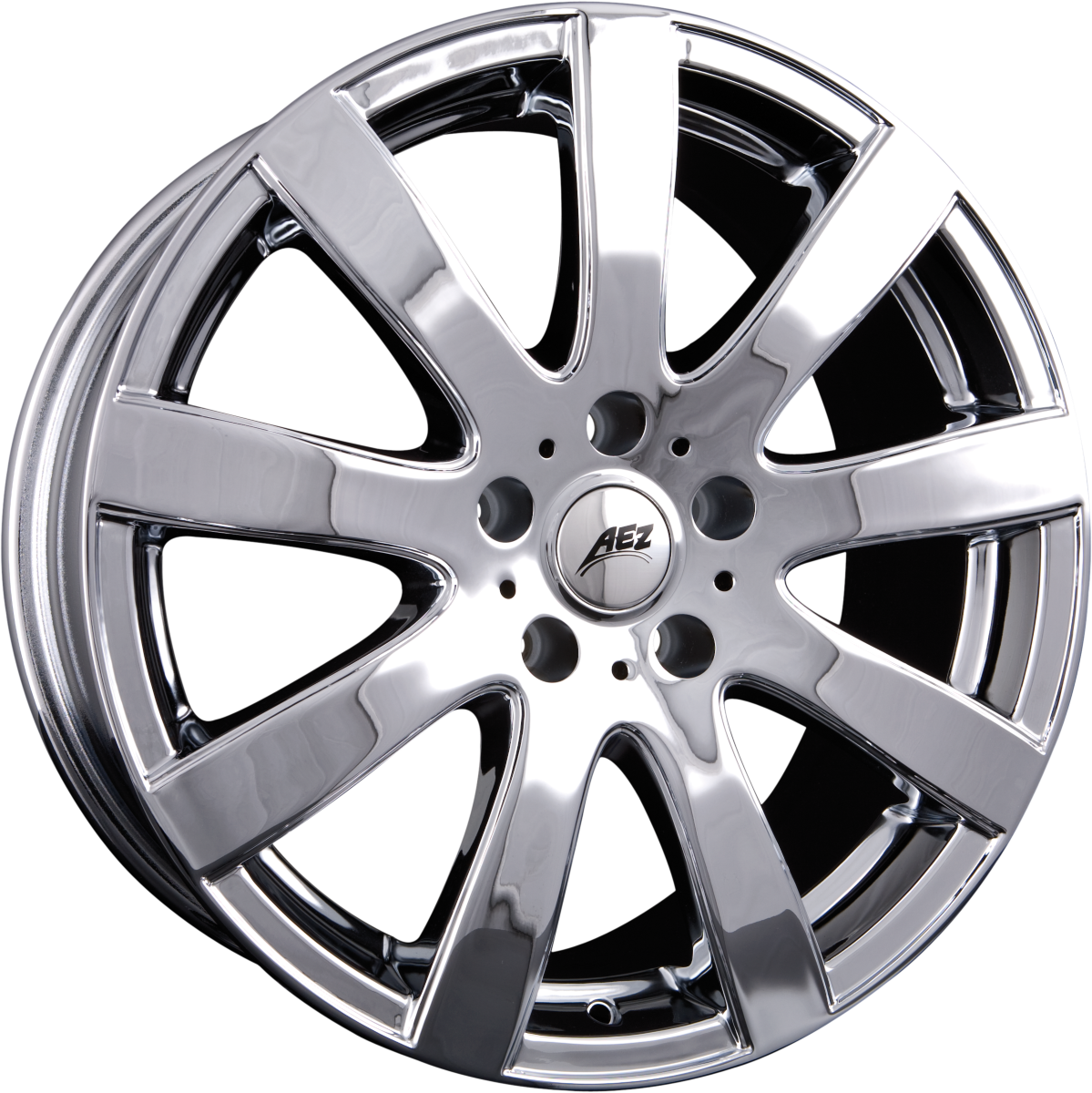 AEZ Mita Chrome Alufelge 8x18 Zoll ET40 LK 5x114.3 ML60.1 – Bild 2