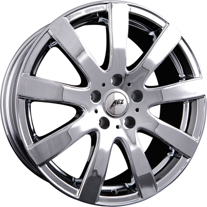 AEZ Mita Chrome Alufelge 8x18 Zoll ET40 LK 5x114.3 ML60.1 – Bild 2