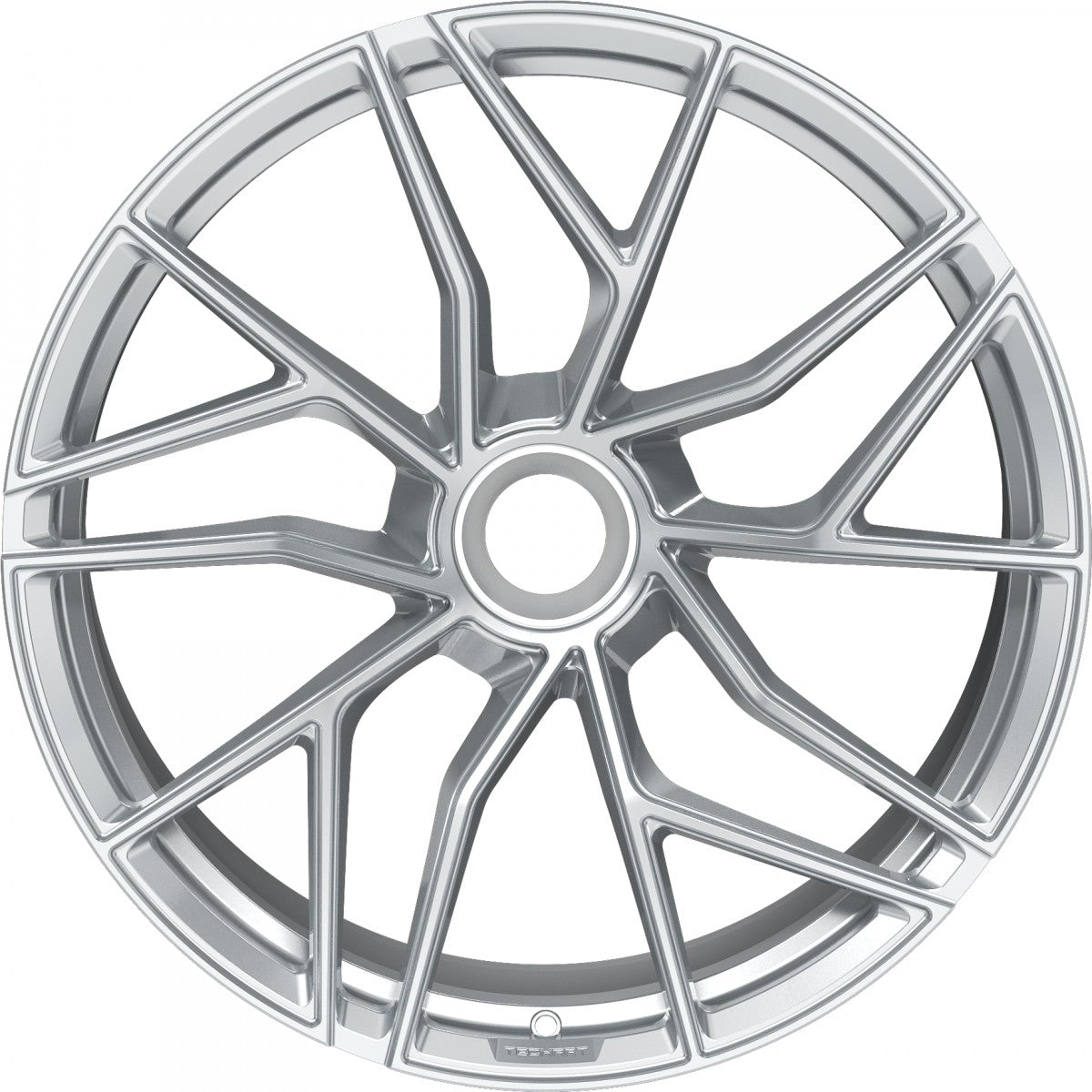 Proline Techart Formula VII Race arctic silver Alufelge 12x21 Zoll ET42 LK 1x1 ML84 – Bild 2