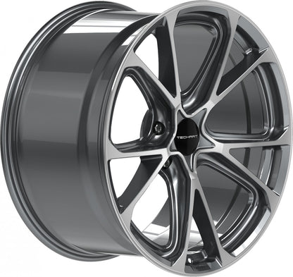 Proline Techart Formula VI grey polished Alufelge 11.5x22 Zoll ET59 LK 5x130 ML71.5 – Bild 4