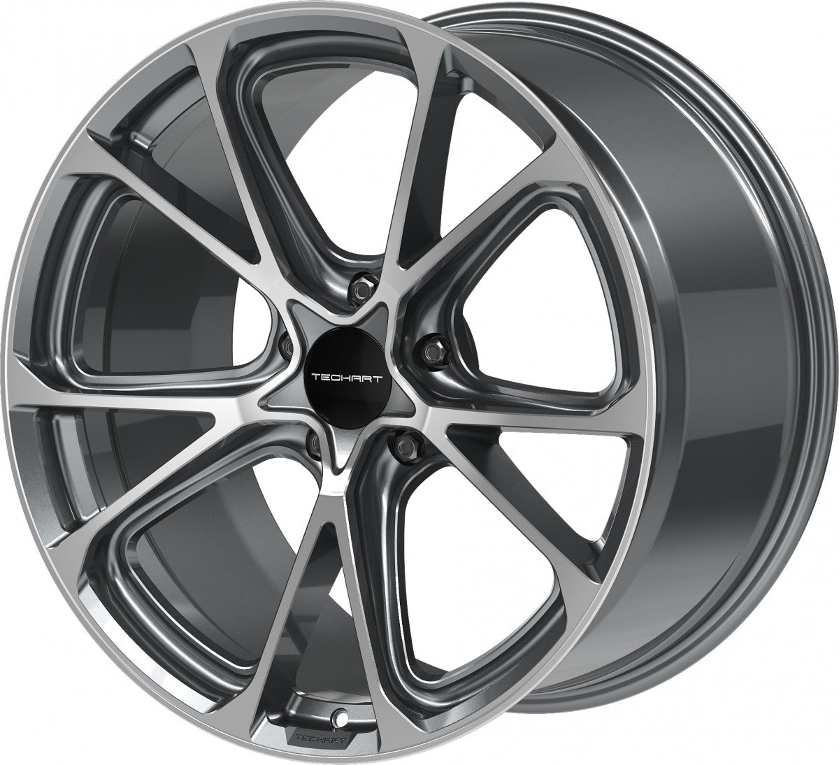 Proline Techart Formula VI grey polished Alufelge 11.5x22 Zoll ET59 LK 5x130 ML71.5 – Bild 8