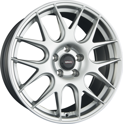 Team Dynamics Pro-Y Hyper Silver Alufelge 8x18 Zoll ET45 LK 5x112 ML73.1 – Bild 2