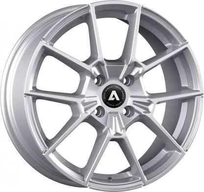 Akoni AK07 silver Alufelge 7.5x18 Zoll ET50.5 LK 5x108 ML63.4 – Bild 3
