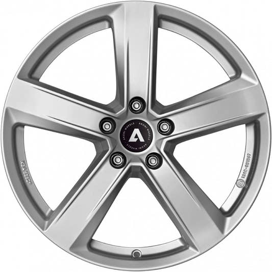 Akoni AK05 silver Alufelge 6.5x17 Zoll ET40 LK 5x100 ML57.1 – Bild 2