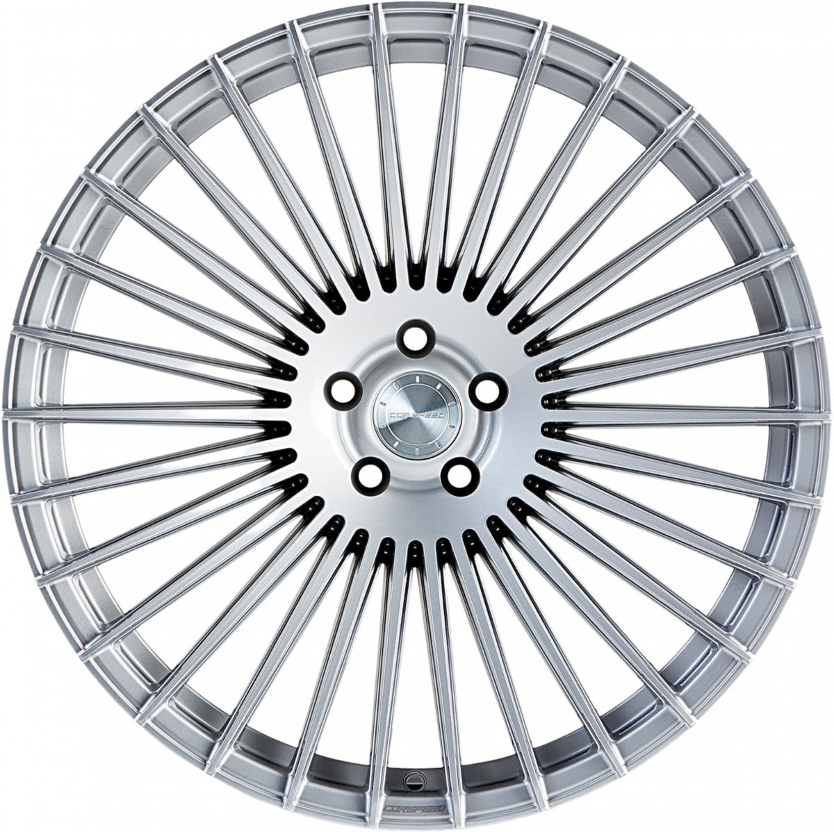 Corspeed Atmos Silver Alufelge 9.5x22 Zoll ET35 LK 5x114.3 ML73.1 – Bild 2