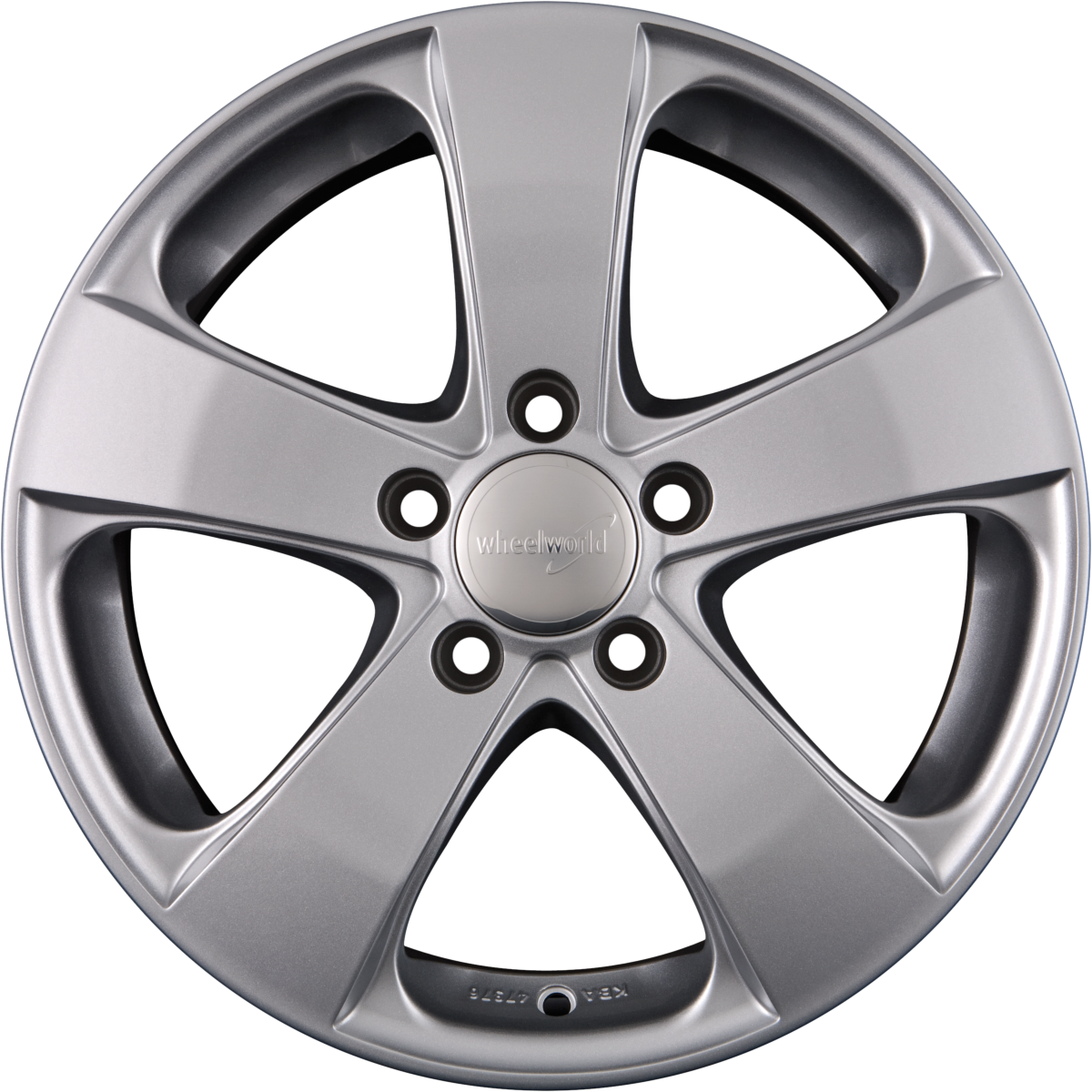 Wheelworld WH5 Metallic Silber (MS) Alufelge 7.5x16 Zoll ET49 LK 5x112 ML66.6