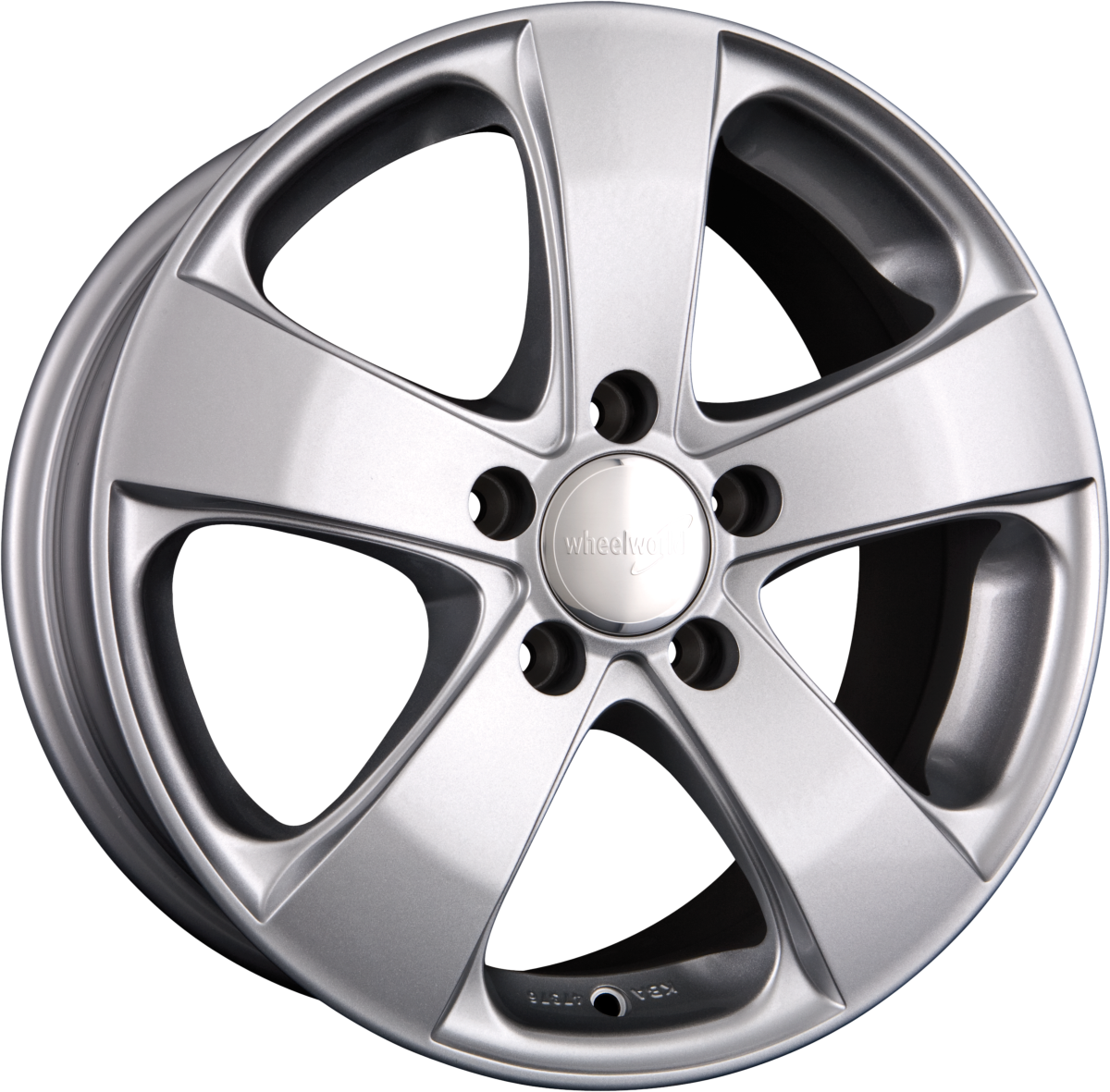 Wheelworld WH5 Metallic Silber (MS) Alufelge 7.5x16 Zoll ET49 LK 5x112 ML66.6 – Bild 2