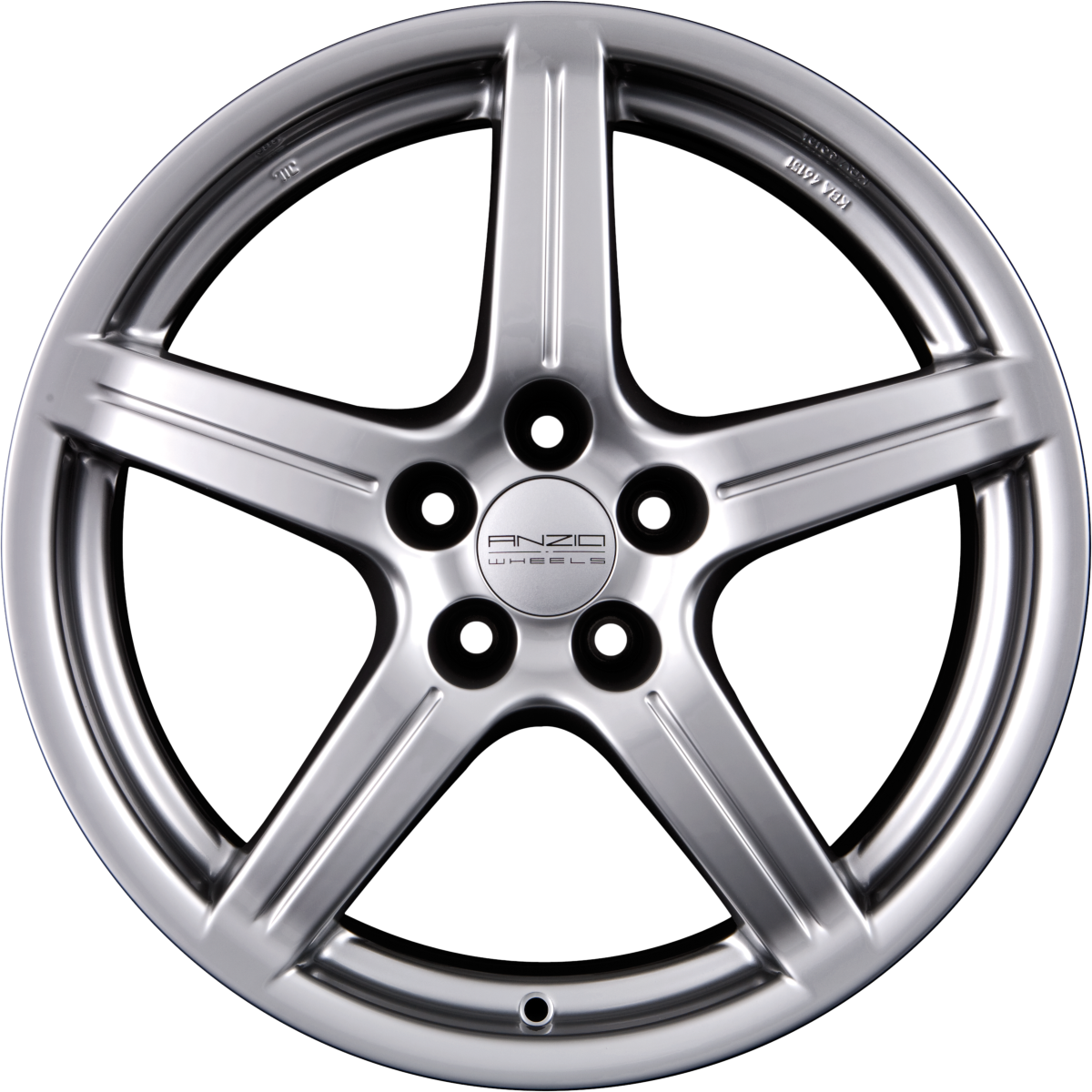 Anzio Drift Sterling-Silber Alufelge 8x18 Zoll ET48 LK 5x112 ML70