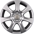DBV Lappland Metallic Silber Alufelge 7x16 Zoll ET38 LK 5x112 ML74.1