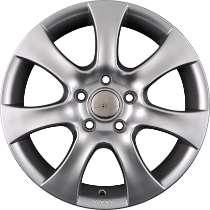 DBV Lappland Metallic Silber Alufelge 7x16 Zoll ET38 LK 5x112 ML74.1